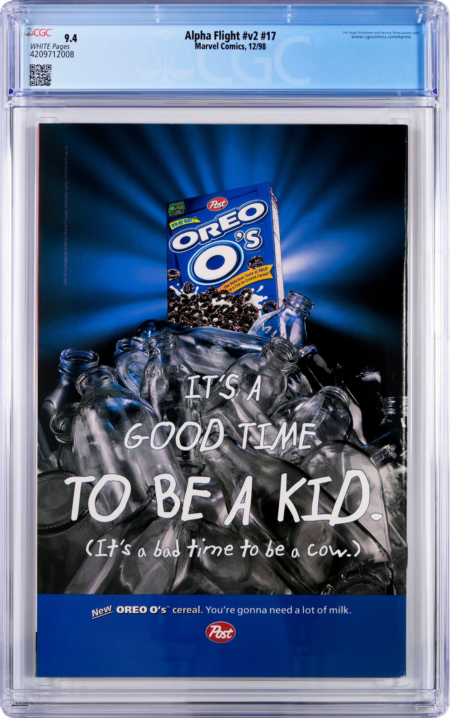 Alpha Flight #17 - CGC Graded 9.4 - 1st Appearance Big Hero 6