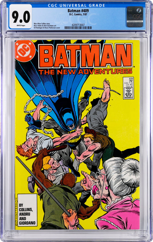 Batman #409 - CGC Graded 9.0 - Origin Jason Todd