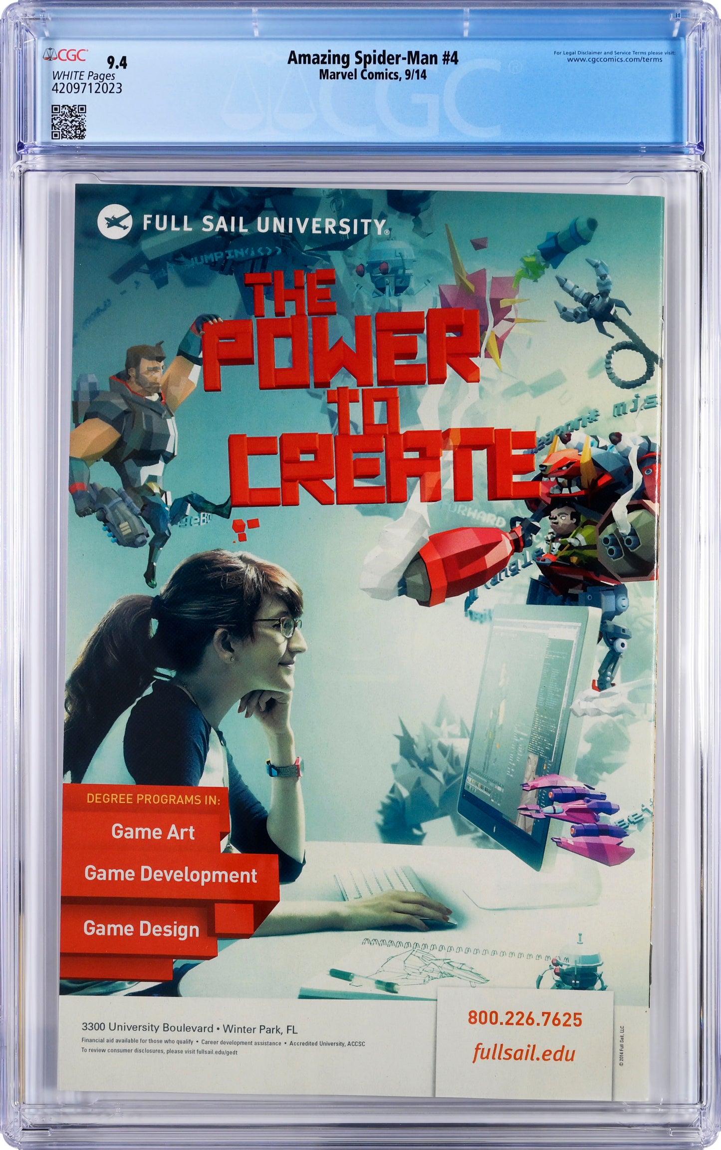 The Amazing Spider-Man #4 - CGC Graded 9.4 - 1st Appearance Silk