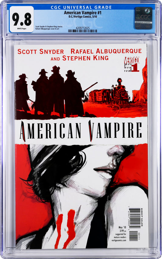 American Vampire #1 - CGC Graded 9.8 - Stephen King