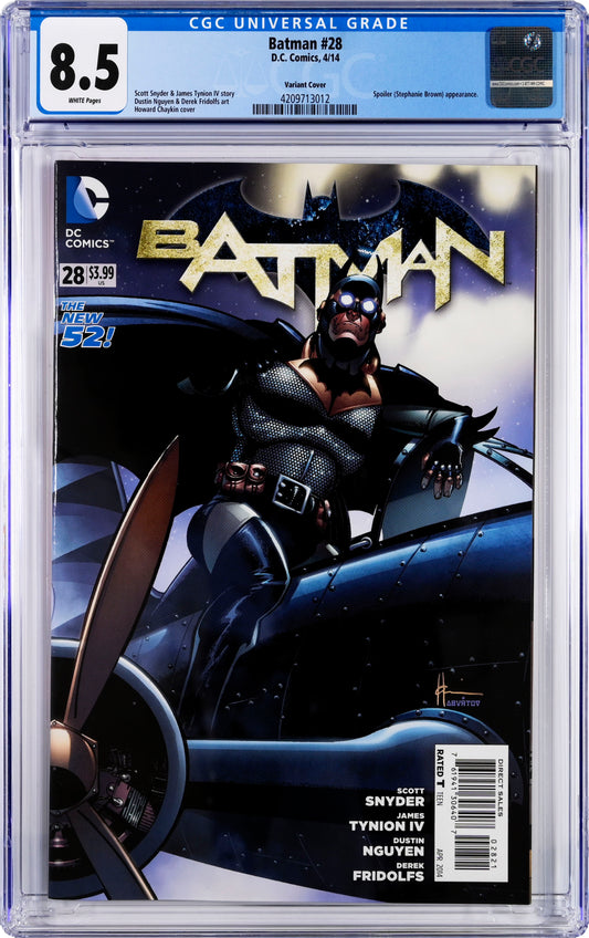 Batman #28 - CGC Graded 8.5 - Variant