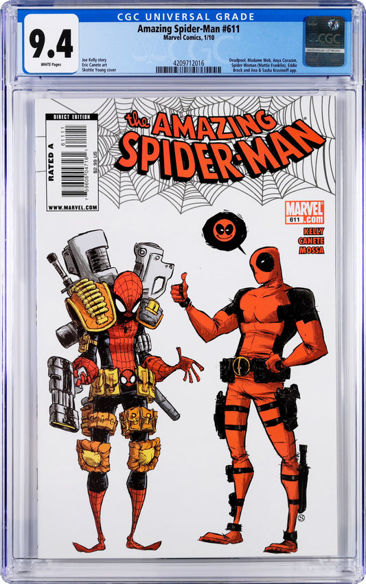 The Amazing Spider-Man #611 - CGC Graded 9.4